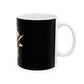 Geometric Lettering Ceramic Mug, (11oz, 15oz) - snazzymerch
