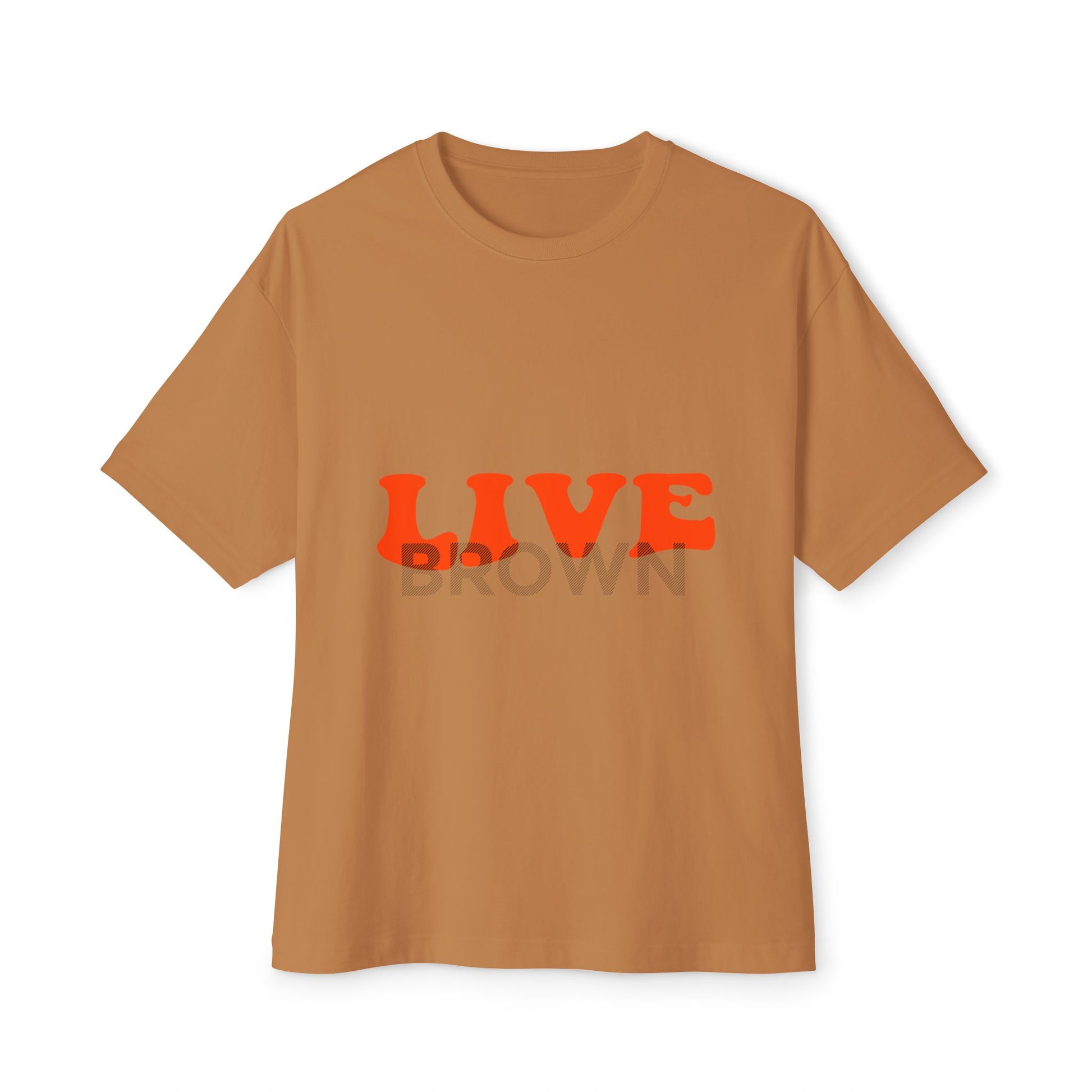 Live Unisex Oversized Boxy Tee - snazzymerch