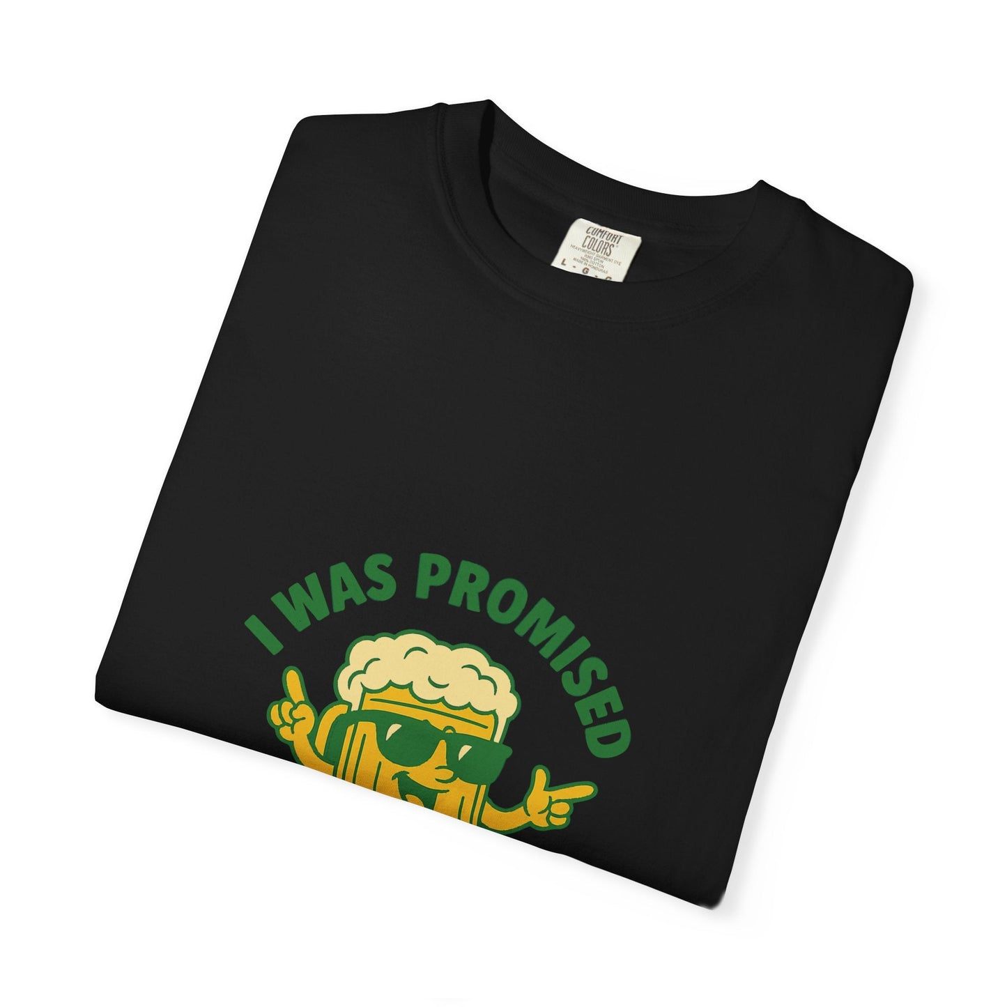 Unisex Garment-Dyed T-shirt – Snazzy Free Beer Edition Printify