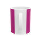 Pop Art Lips & Text Ceramic Mug, (11oz, 15oz) - snazzymerch