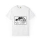 Bold Outline Typography Unisex Garment-Dyed T-shirt - snazzymerch