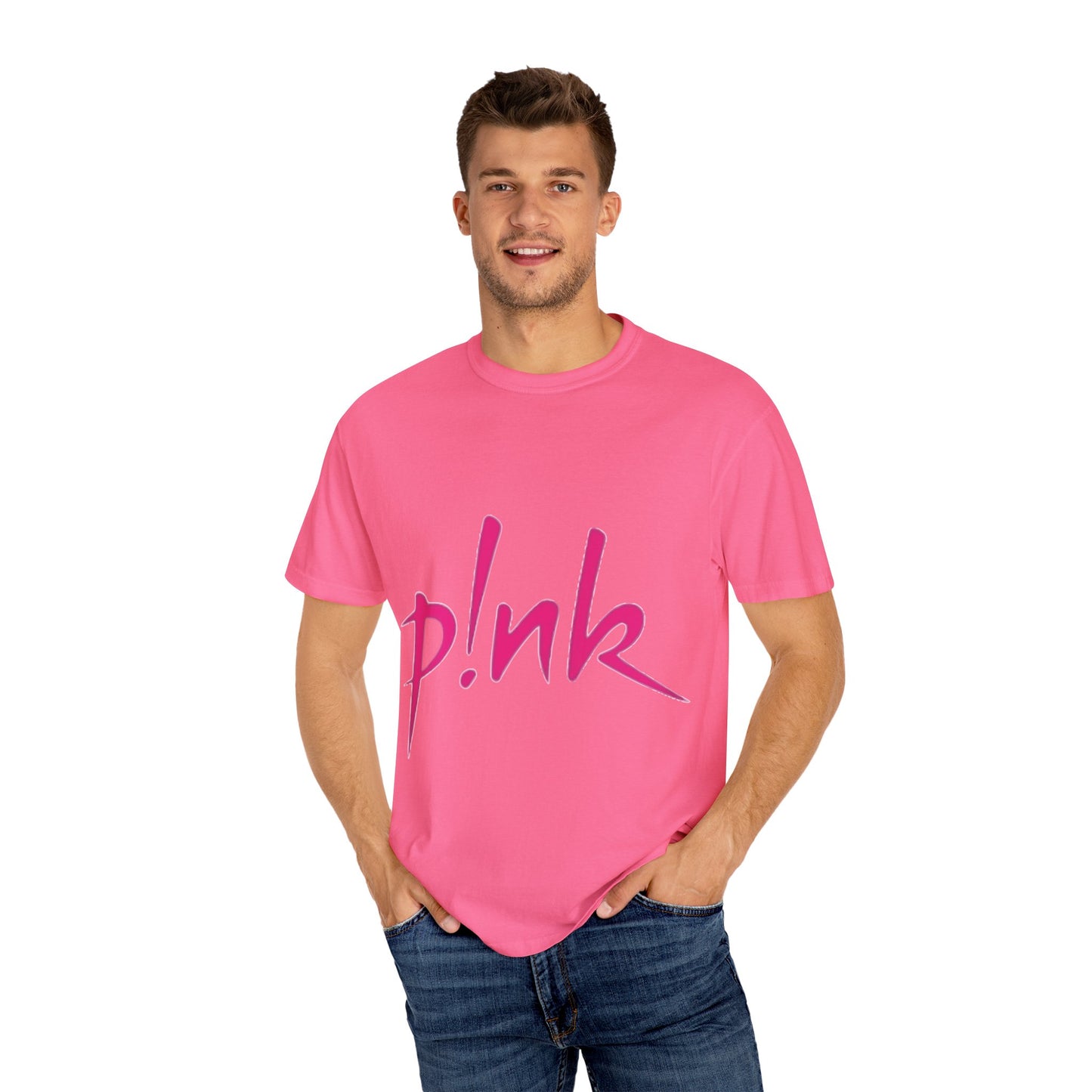 Bold Neon Pop Unisex Garment-Dyed T-shirt - snazzymerch