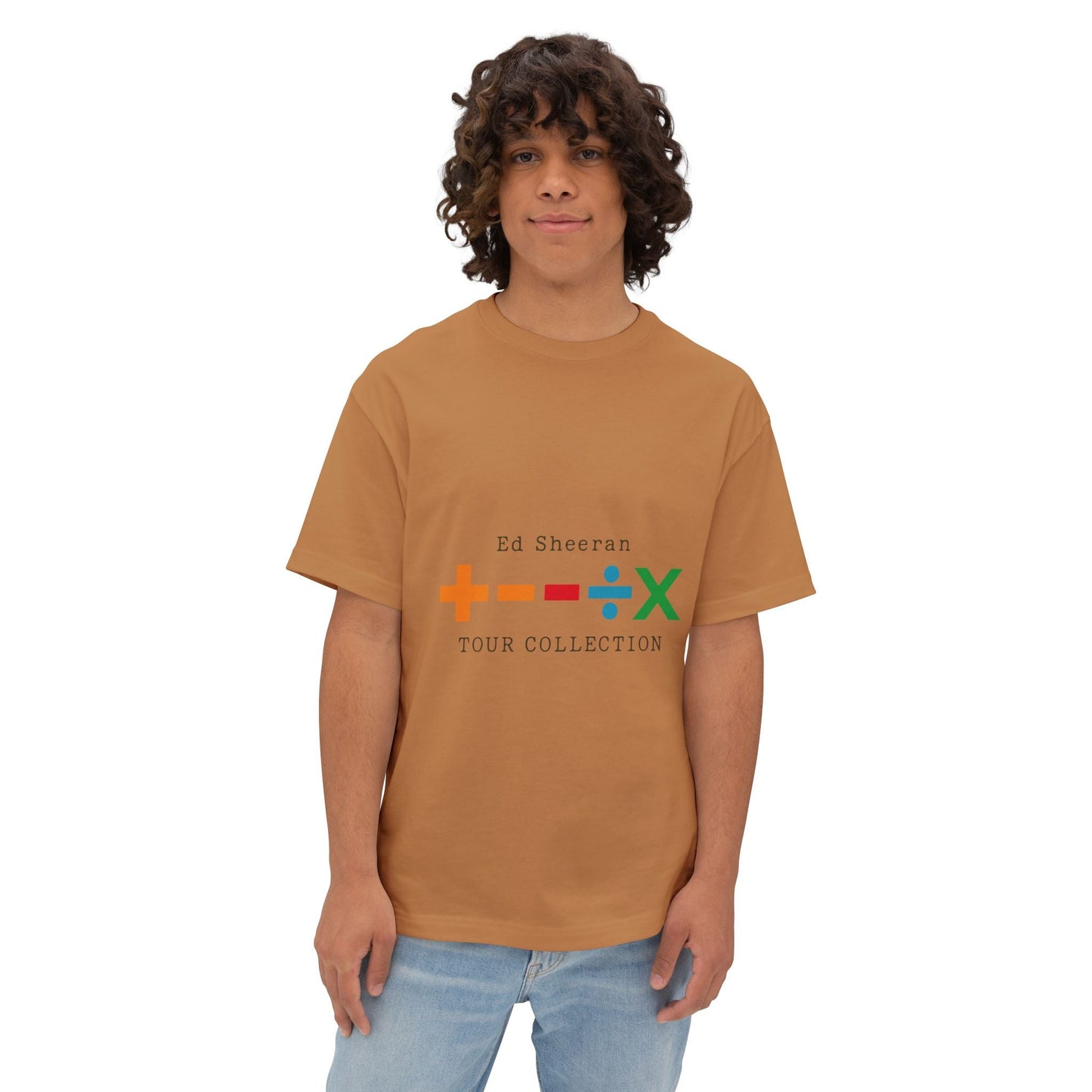 Unisex Oversized Boxy Tee – Ed Sheeran Edition Printify
