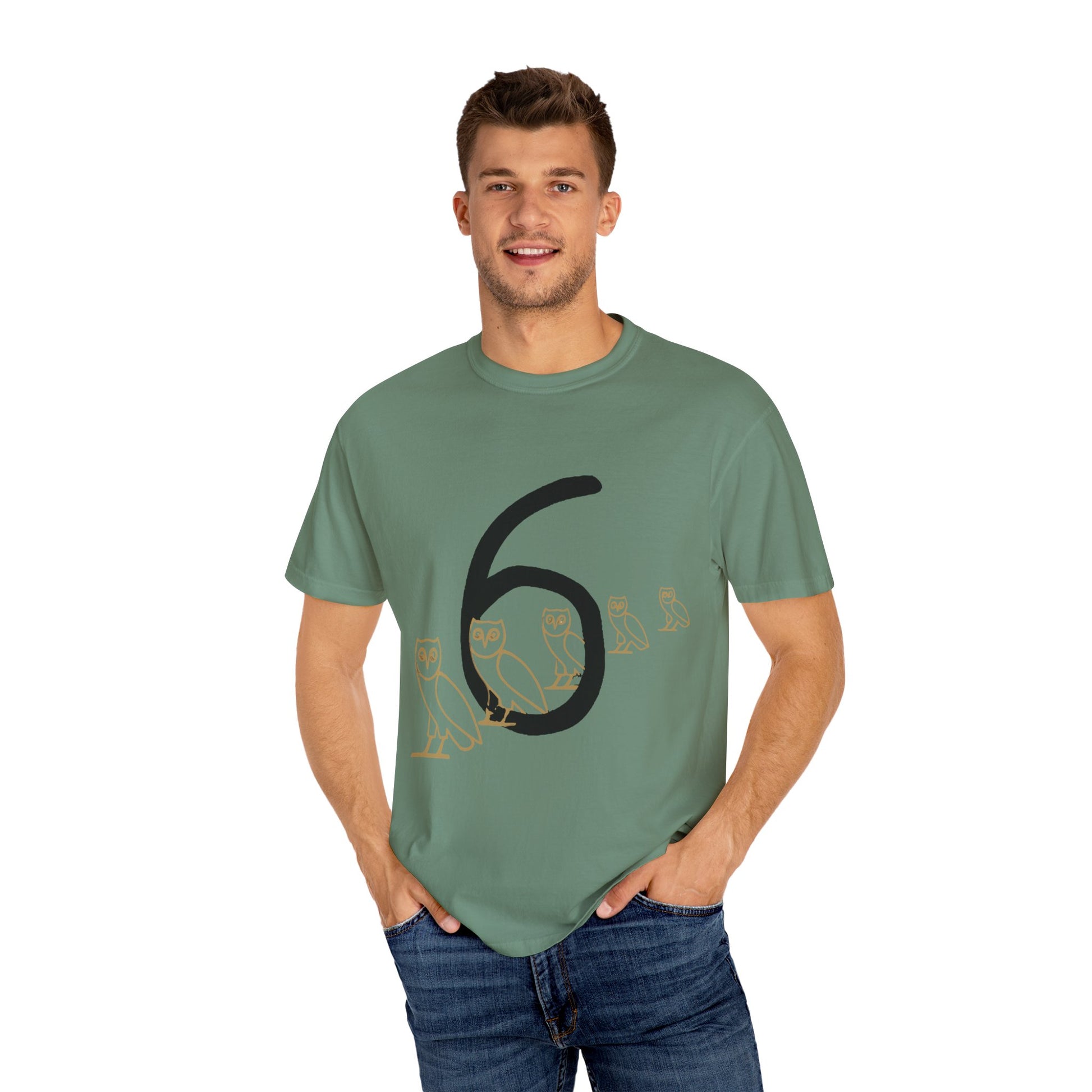 OVO Owl Evolution Dyed Tshirt Printify