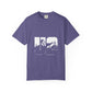 Bold Block Letter Graphic Unisex Garment-Dyed T-shirt - snazzymerch