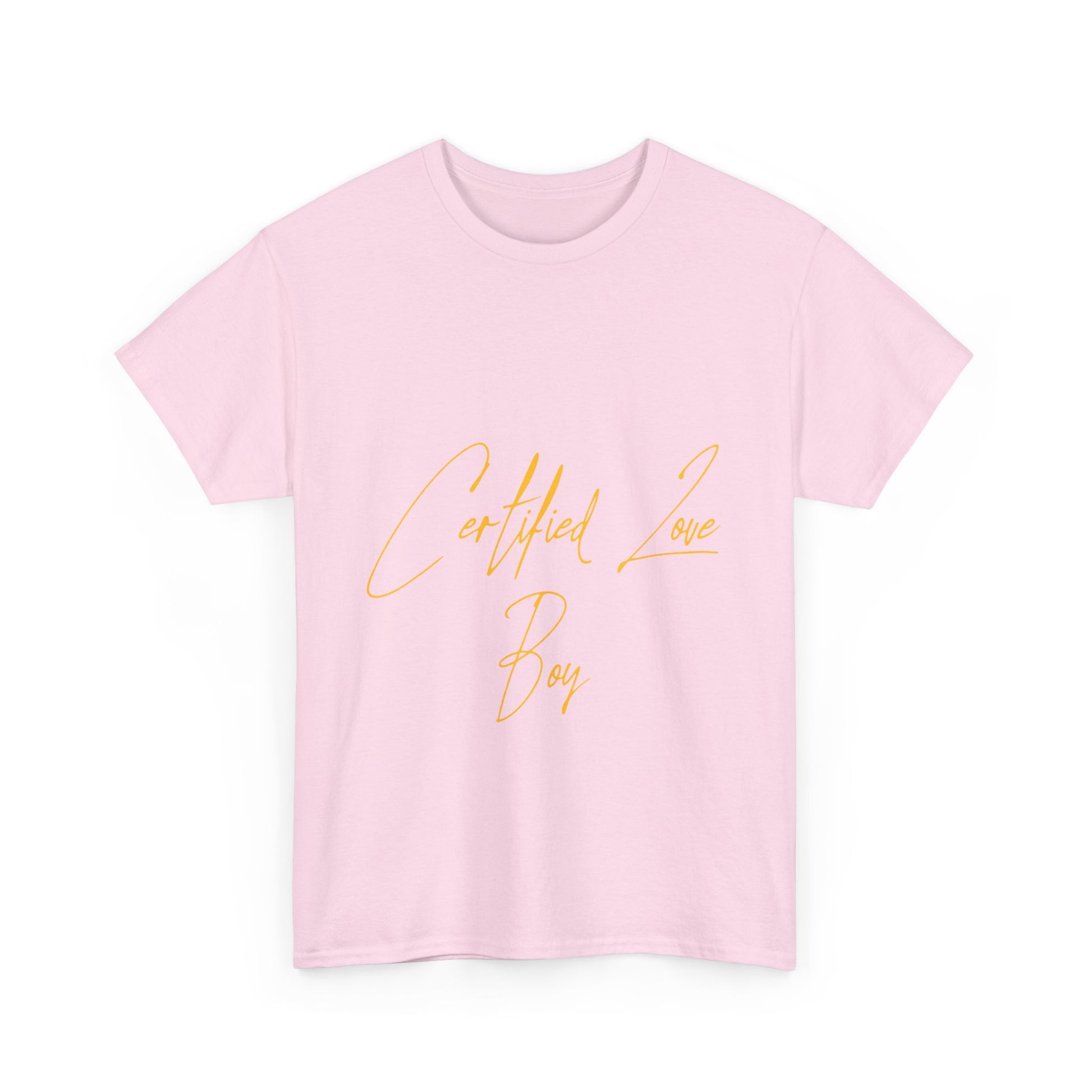 Certified Lover Boy Script Heavy Cotton Tee Printify