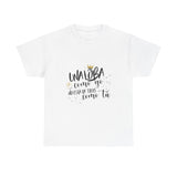 Golden Wolf Energy Unisex Heavy cotton tee Printify