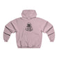 Outline Face Design Men's NUBLEND® Hooded Sweatshirt - snazzymerch