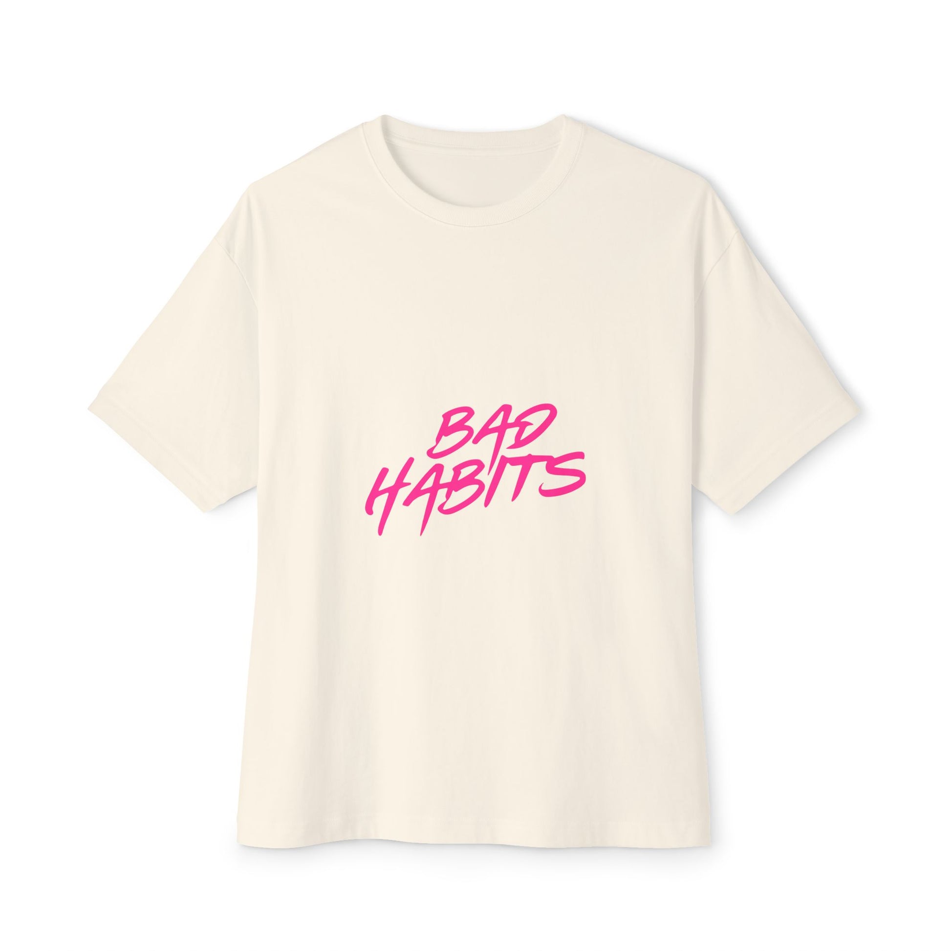 Sun and Waves Minimalist Oversized Boxy Tee Printify