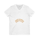 Golden Sun Collective Unisex Jersey Short Sleeve V-Neck Tee - snazzymerch