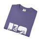 Bold Block Letter Graphic Unisex Garment-Dyed T-shirt - snazzymerch