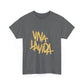 Golden Brush Script Unisex Cotton Tee Printify