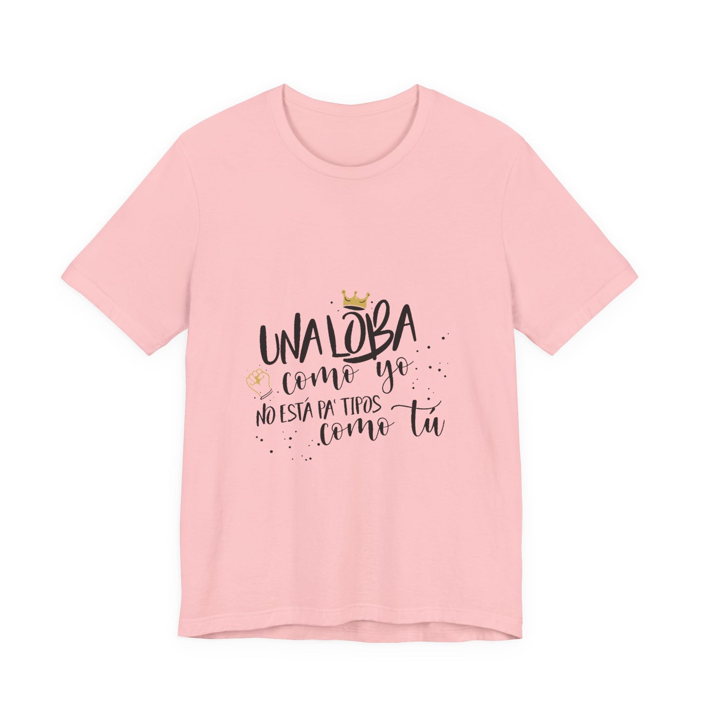 Golden Wolf Energy Unisex jersey short sleeve tee Printify