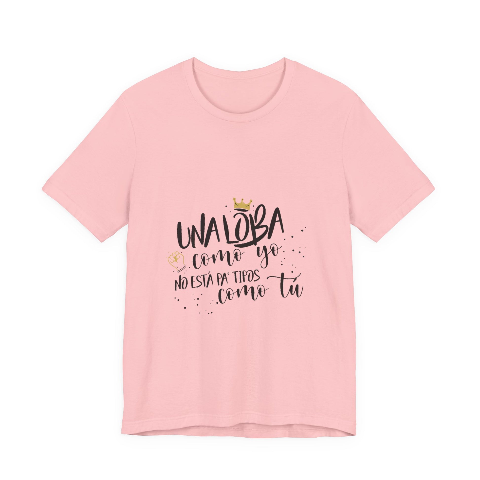Golden Wolf Energy Unisex jersey short sleeve tee Printify