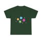 Color Pop Charm Patch Unisex Heavy Cotton Tee - snazzymerch