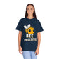 Dyed T-shirt – Snazzy Bee positive Edition Printify