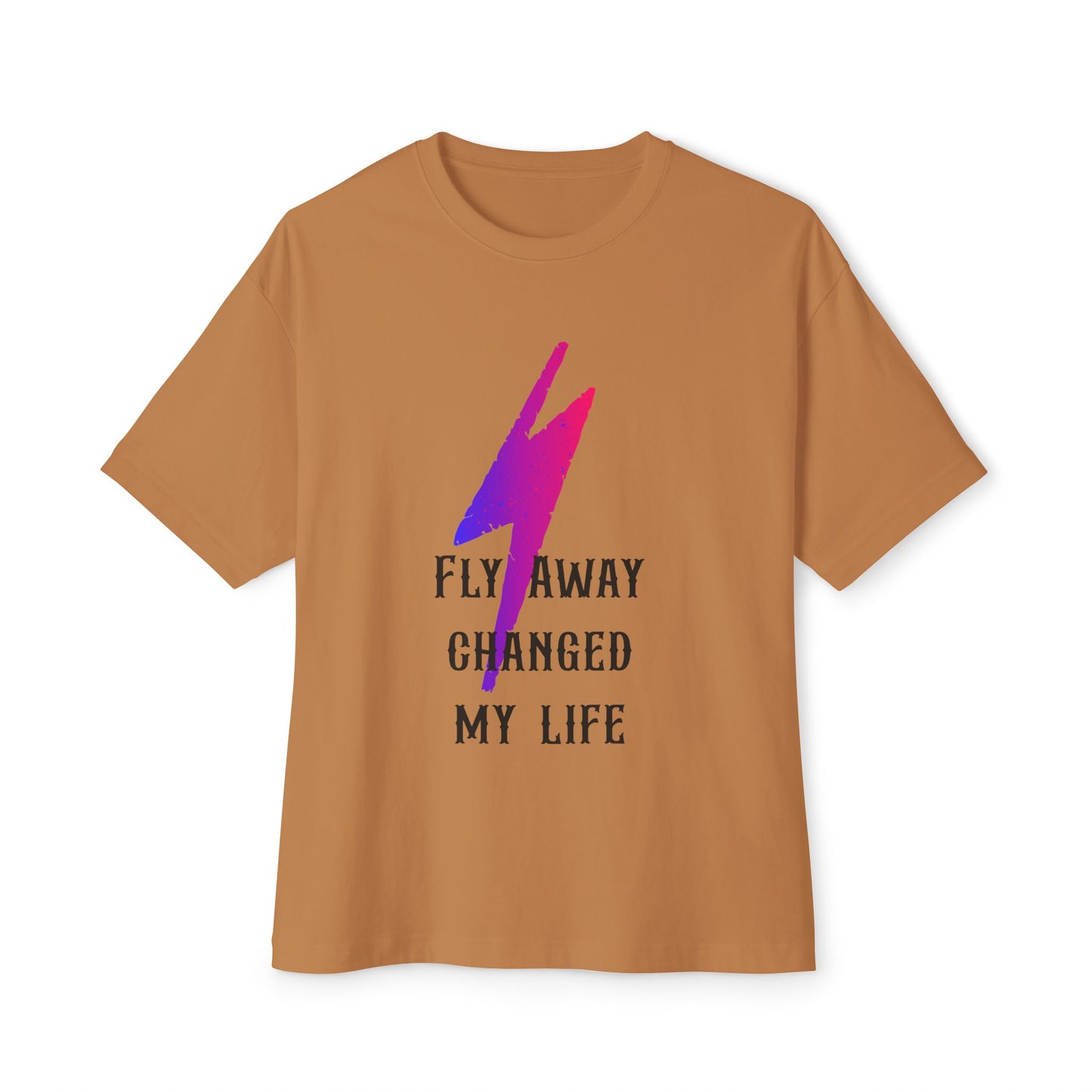 Power Surge Bolt Unisex Oversized Boxy tee Printify