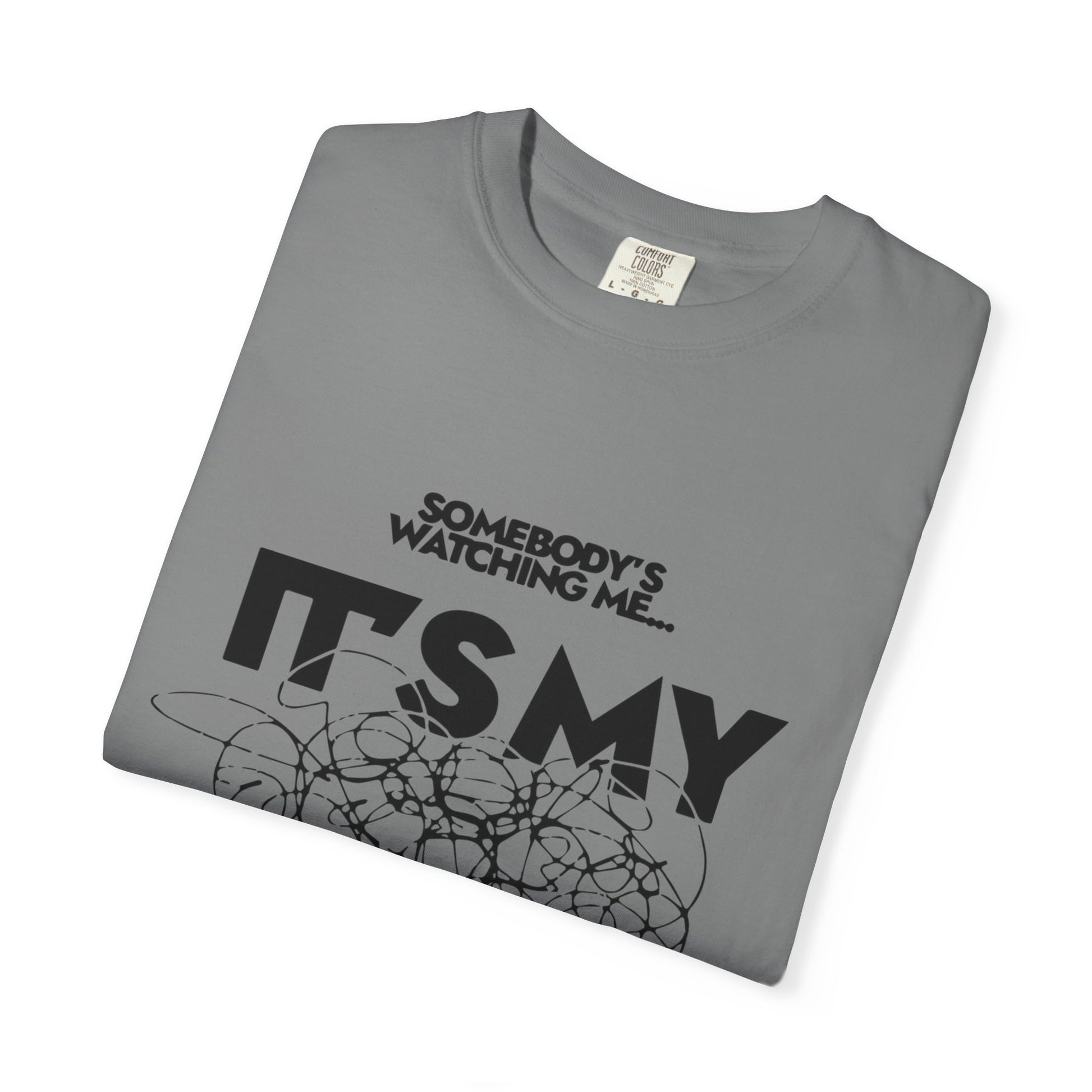 Block Font Quote Unisex Garment-Dyed T-shirt - snazzymerch
