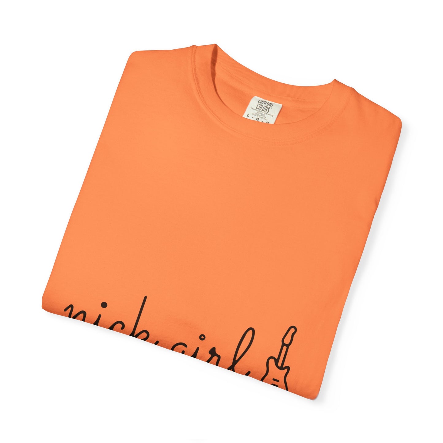 Retro Font Unisex Garment-Dyed T-shirt - snazzymerch