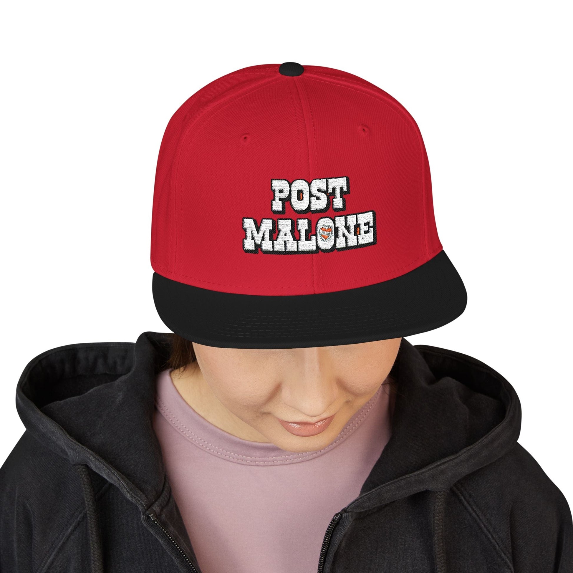 Snapback (Embroidery) – Post Malone Bold Design Printify