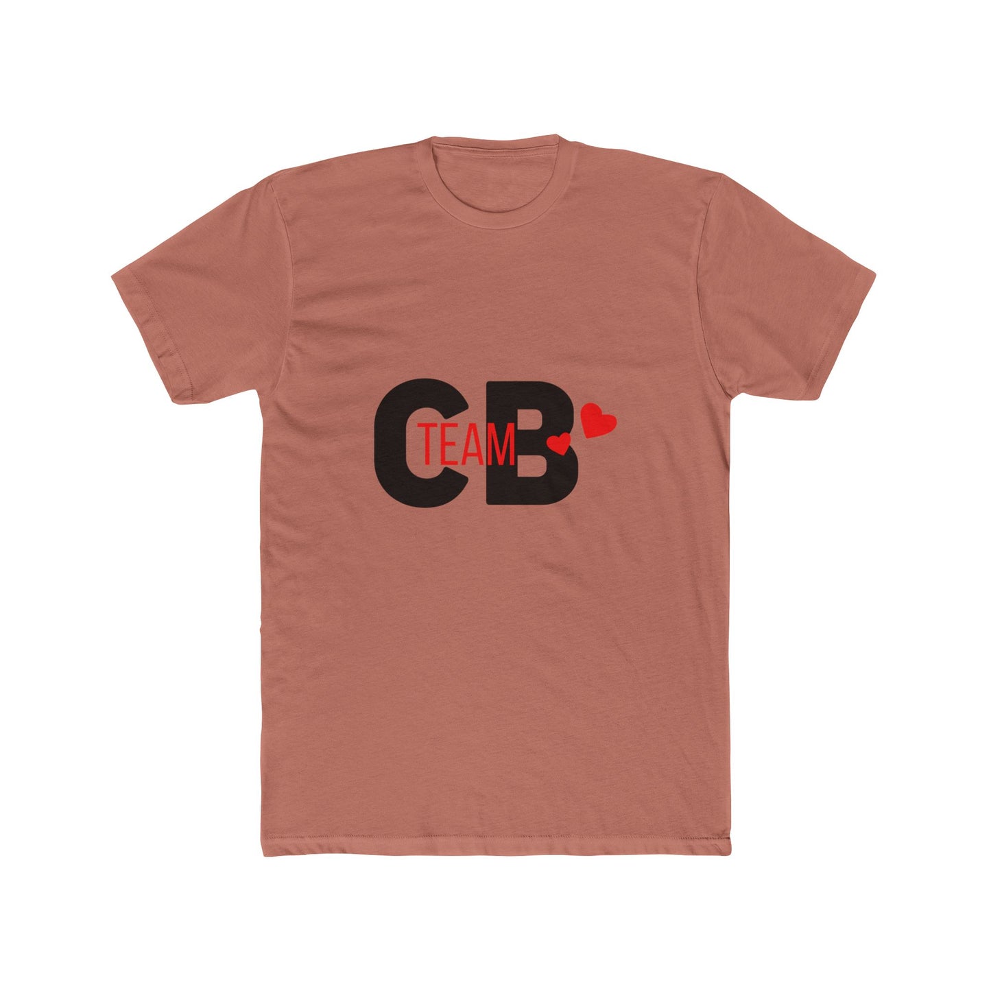 Heart Team Unisex Cotton Tee - snazzymerch
