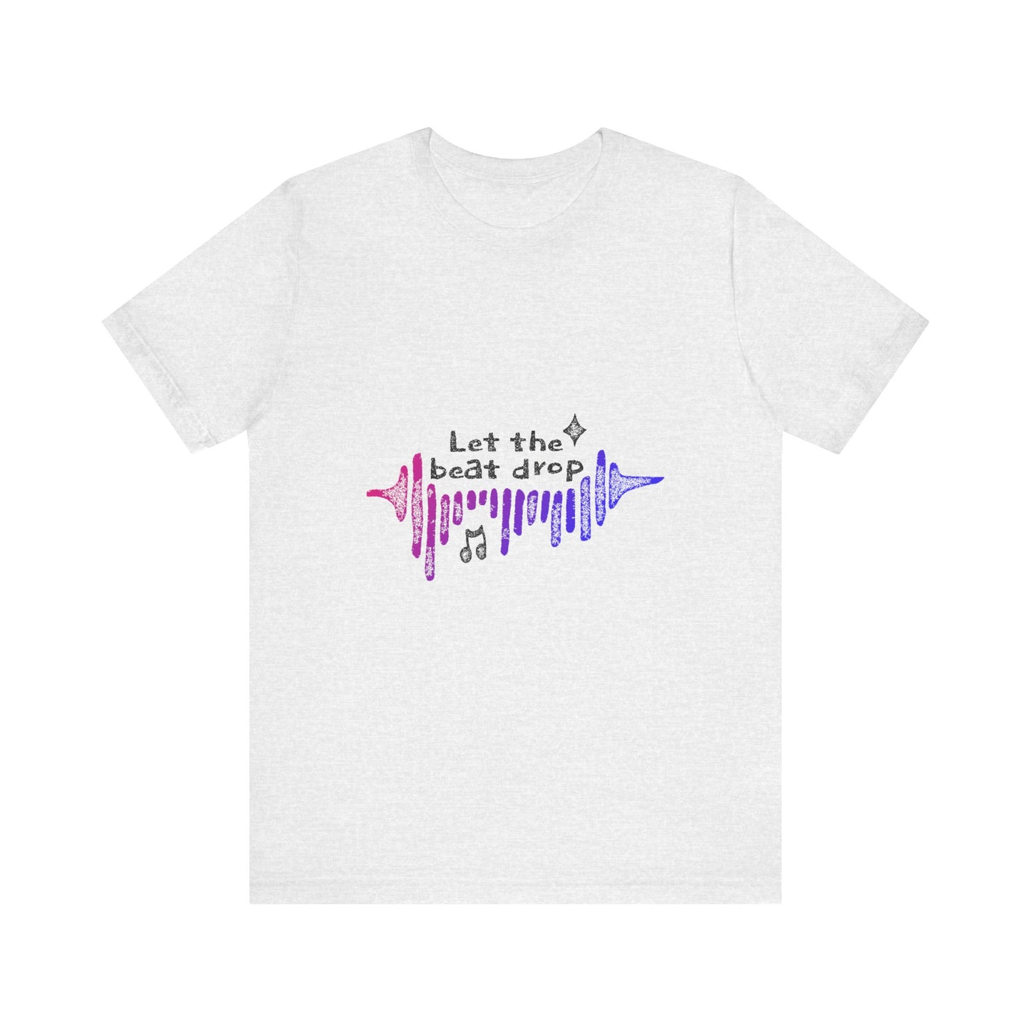 Bold Beats Visualizer Unisex Jersey short sleeve tee Printify