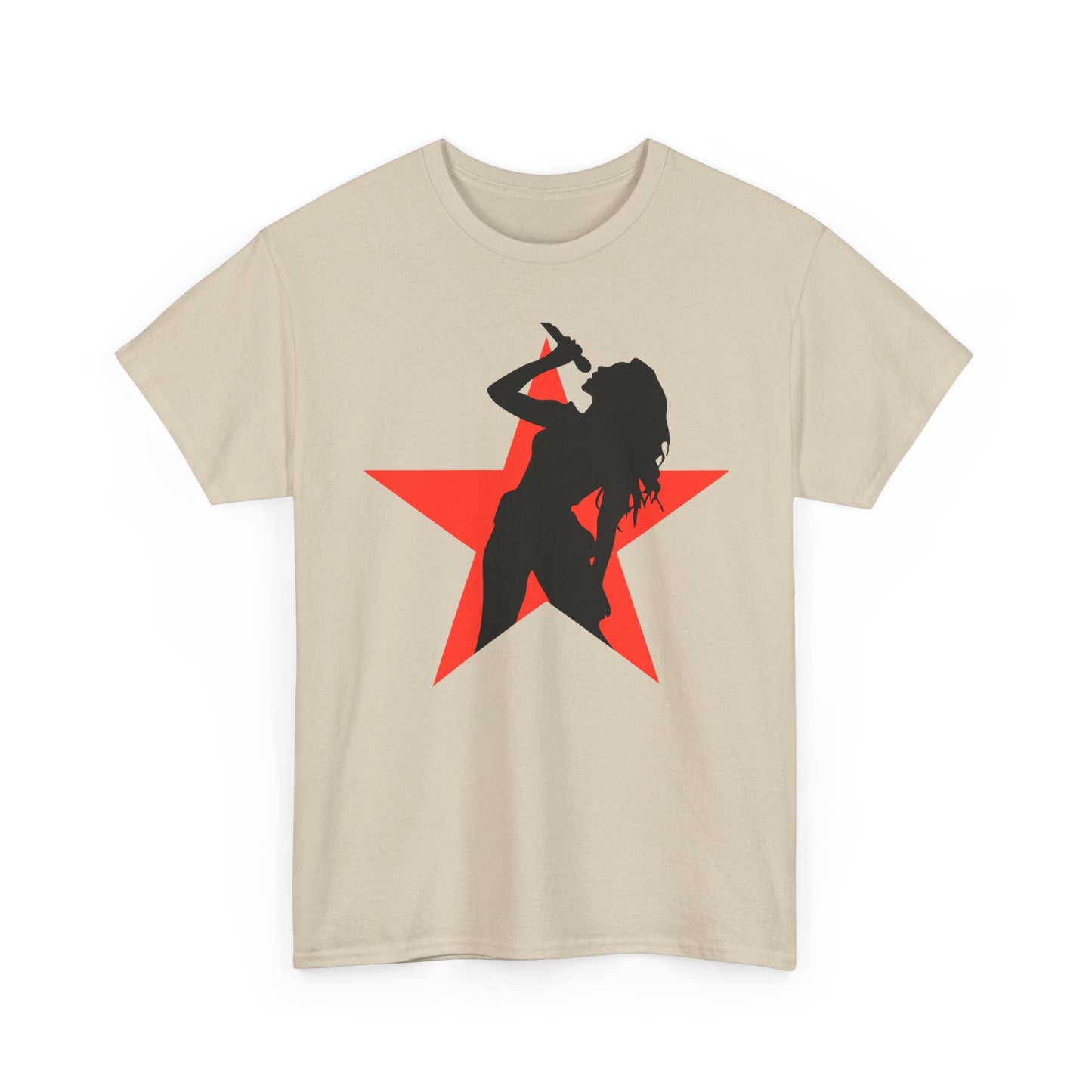 Singing Star Unisex Heavy Cotton Tee - snazzymerch