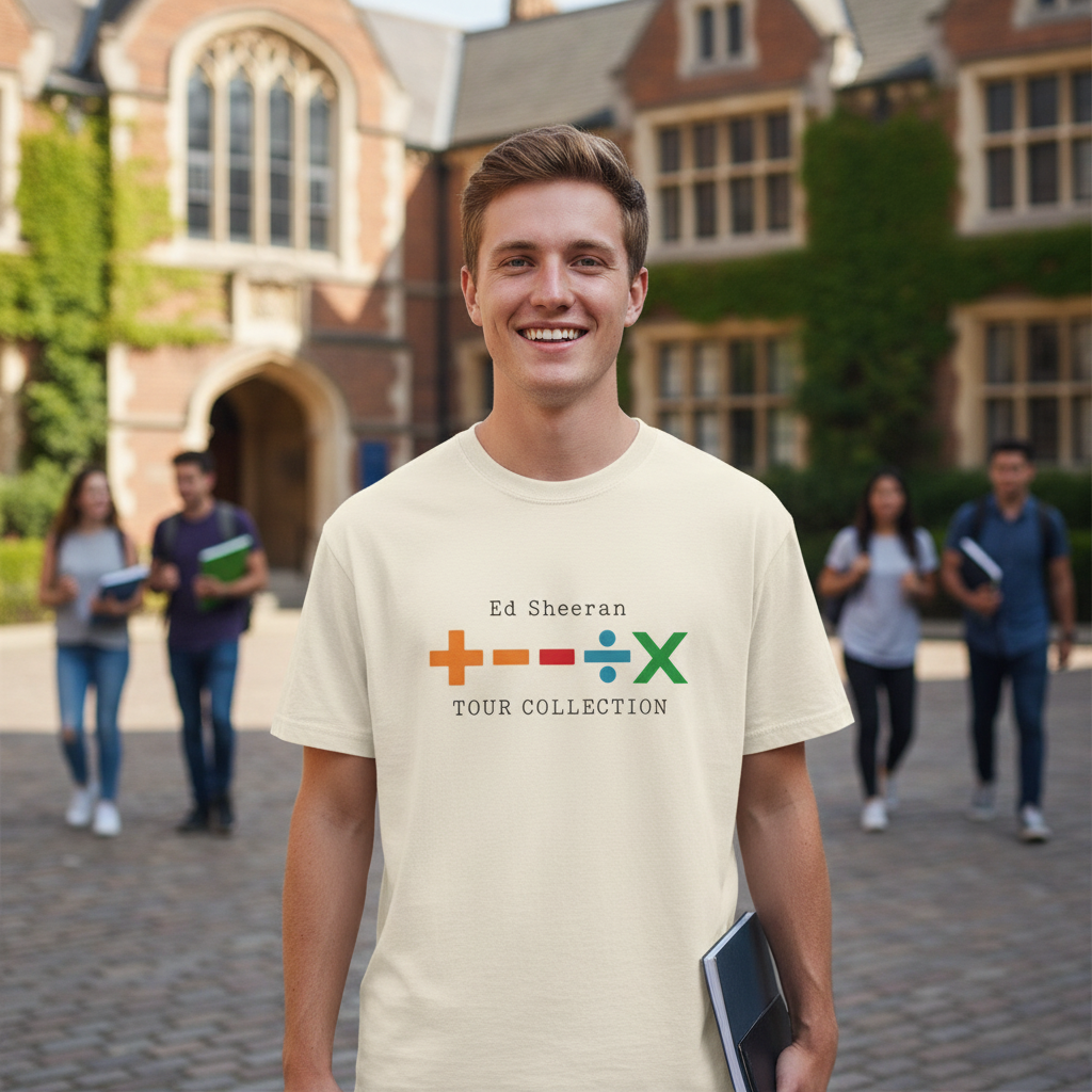 Unisex Oversized Boxy Tee – Ed Sheeran Edition Printify