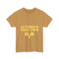 October’s Very Own Bold Logo Heavy Cotton Tee Printify