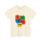 Orange Equals Symbol Unisex Heavy Cotton Tee Printify