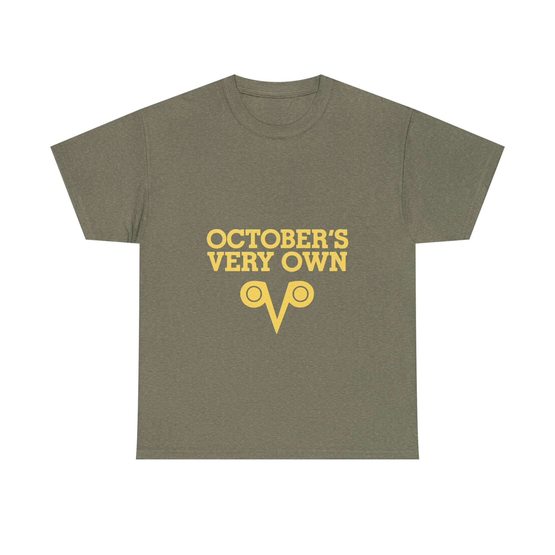 October’s Very Own Bold Logo Heavy Cotton Tee Printify