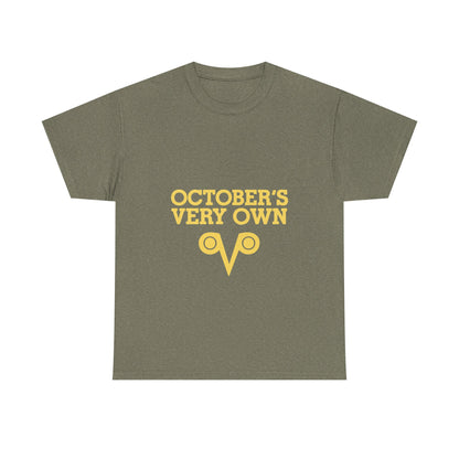 October’s Very Own Bold Logo Heavy Cotton Tee Printify