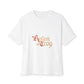 Trojan Spirit Unisex Oversized Boxy Tee - snazzymerch