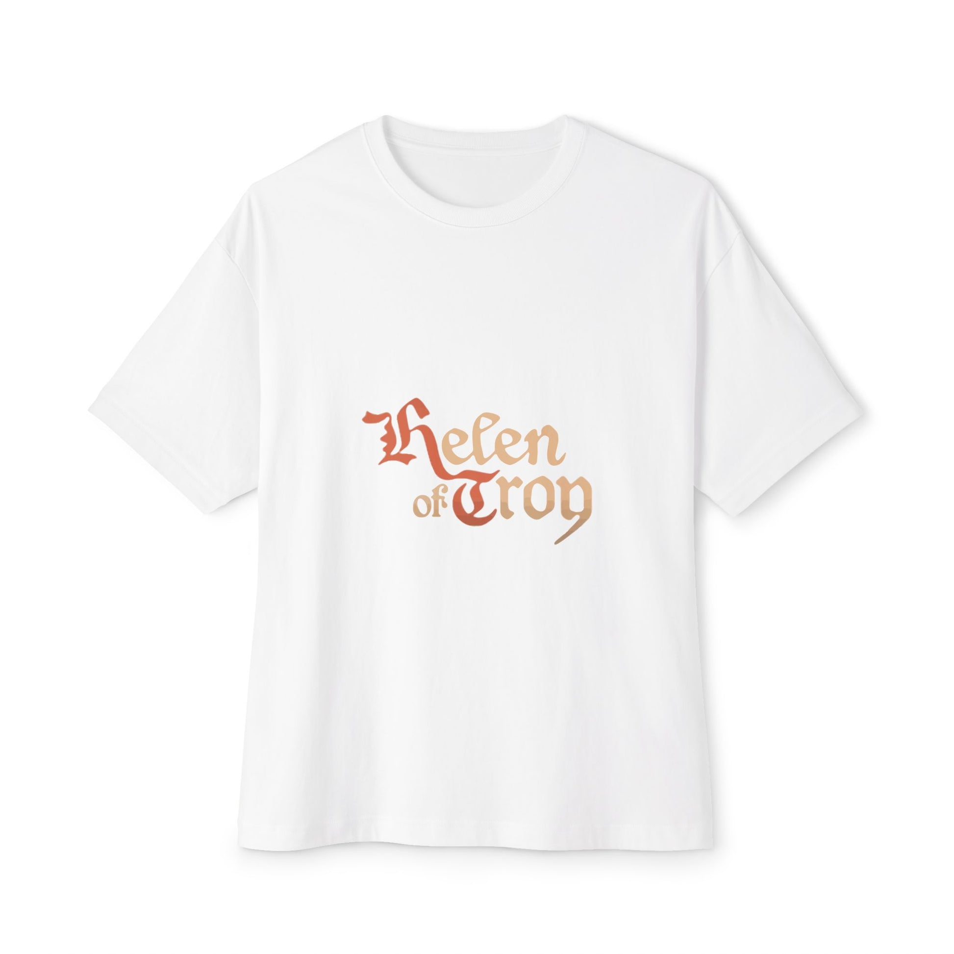 Trojan Spirit Unisex Oversized Boxy Tee - snazzymerch
