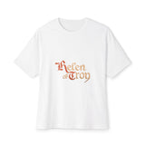 Trojan Spirit Unisex Oversized Boxy Tee - snazzymerch