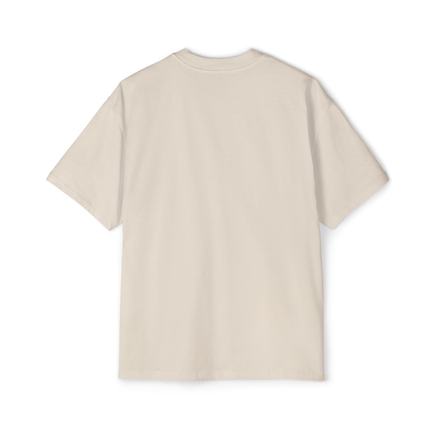 Sky Journey Balloon Men's Heavy Oversized Tee - snazzymerch