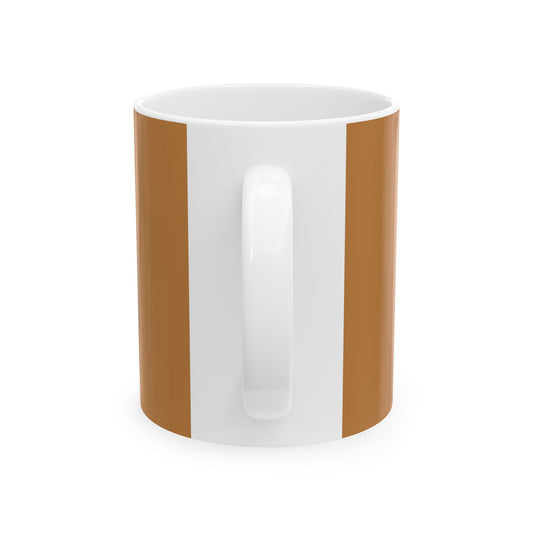 Bold Outline Ceramic Mug, (11oz, 15oz) - snazzymerch
