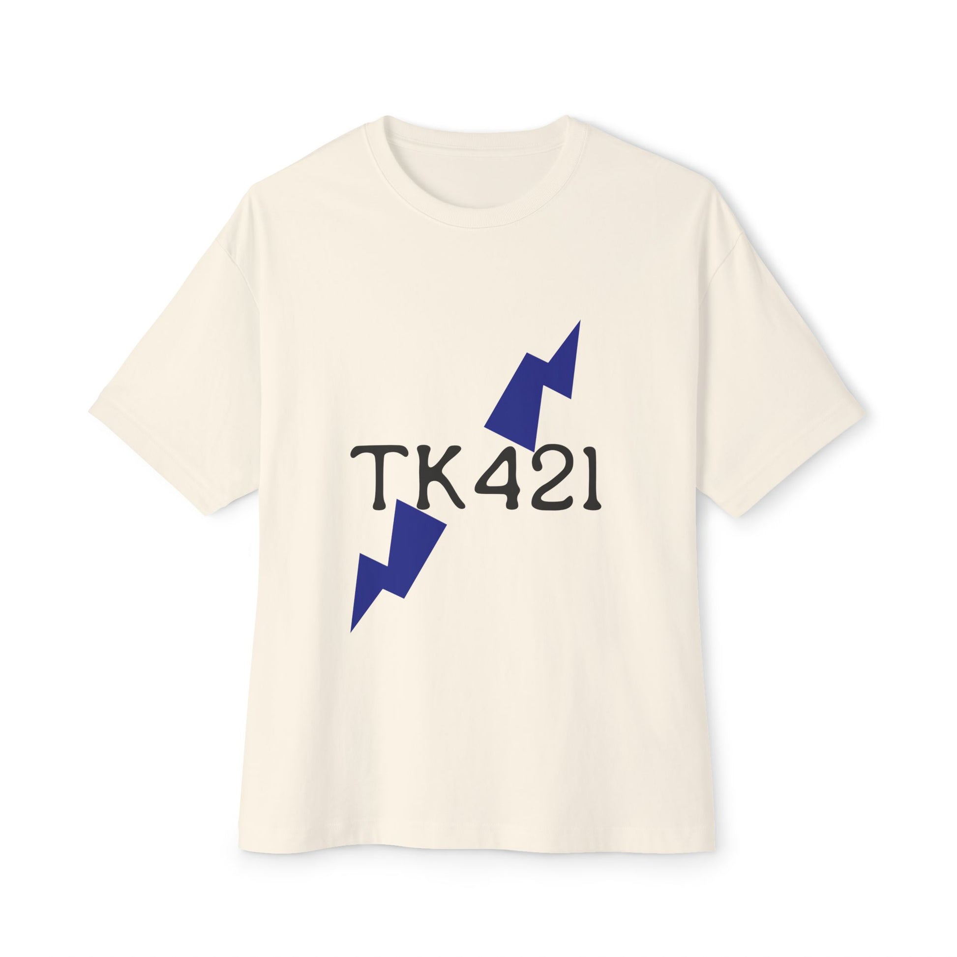 Bolt Duality Unisex Oversized Boxy tee Printify