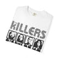 Retro Block Letter Unisex Garment-Dyed T-shirt - snazzymerch