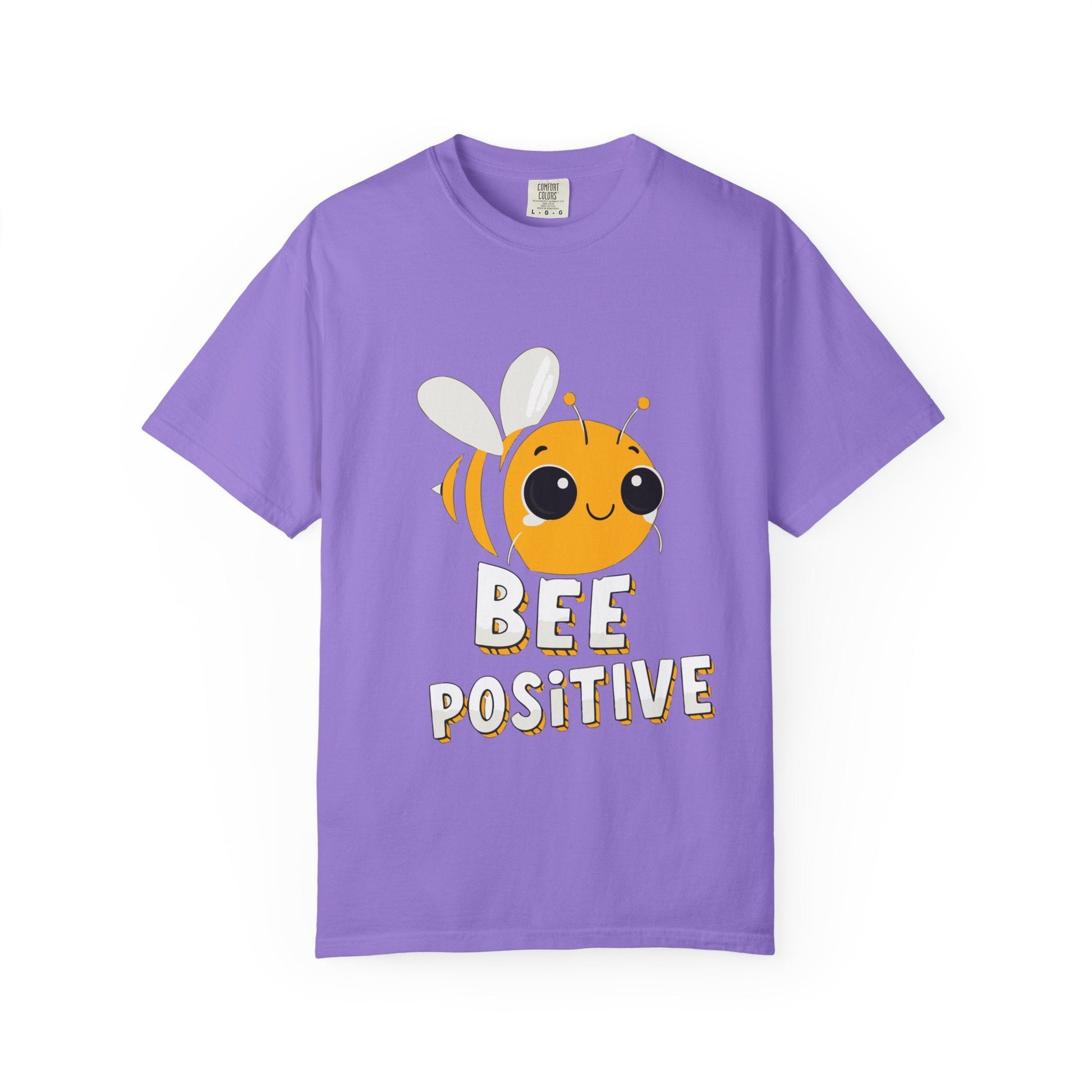 Dyed T-shirt – Snazzy Bee positive Edition Printify