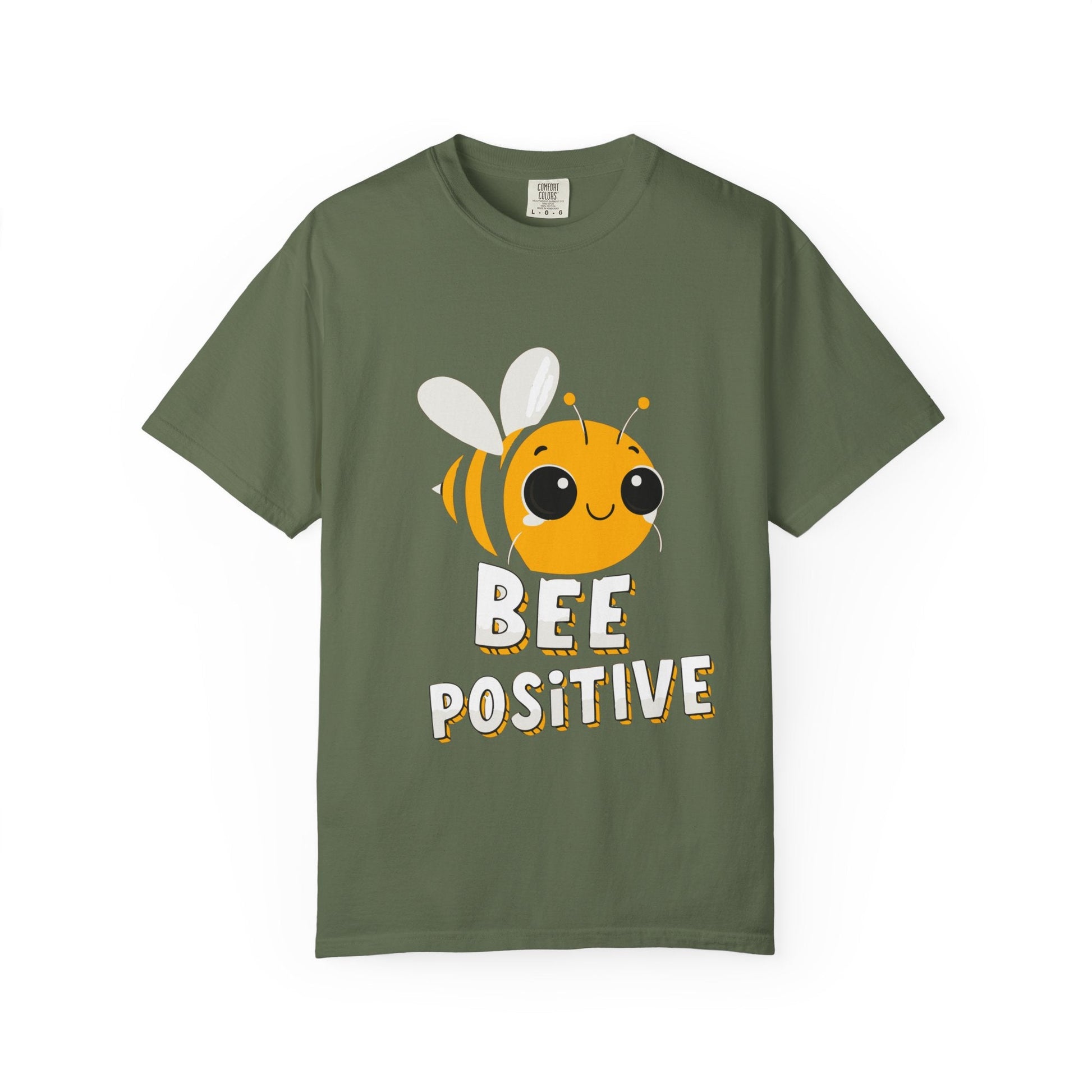 Dyed T-shirt – Snazzy Bee positive Edition Printify