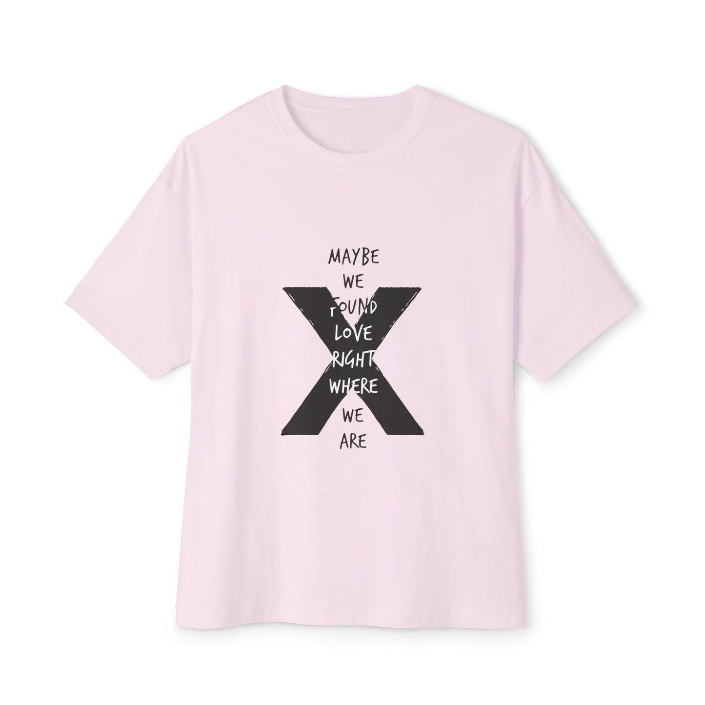 Abstract Paw and Brush Stroke Oversized Boxy Tee Printify
