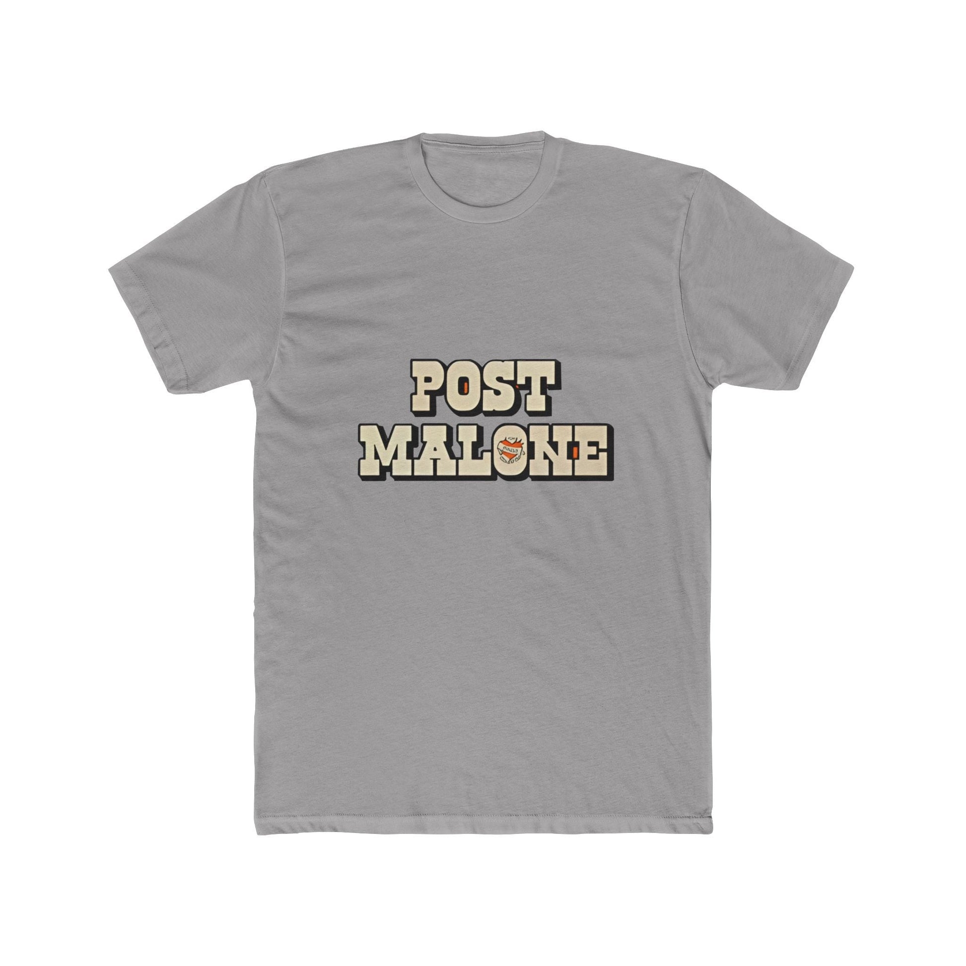 Unisex Cotton Tee – Post Malone Bold Design Printify