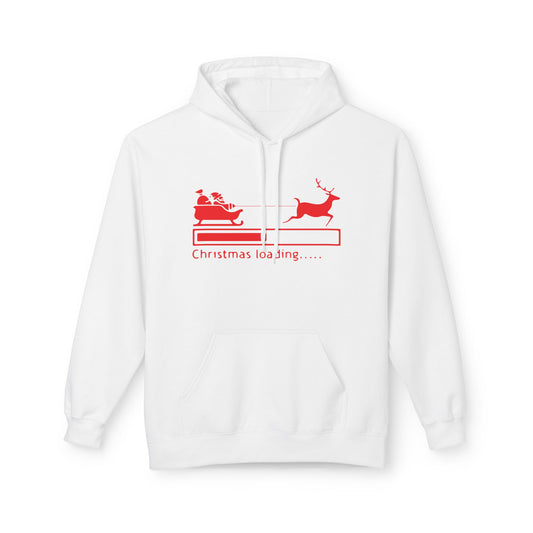 Santa Loading Bar Hoodie – Christmas Special Collection Printify