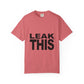 Bold Lettering Unisex Garment-Dyed T-shirt - snazzymerch