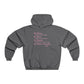 Beautiful Script Men's NUBLEND® Hooded Sweatshirt - snazzymerch