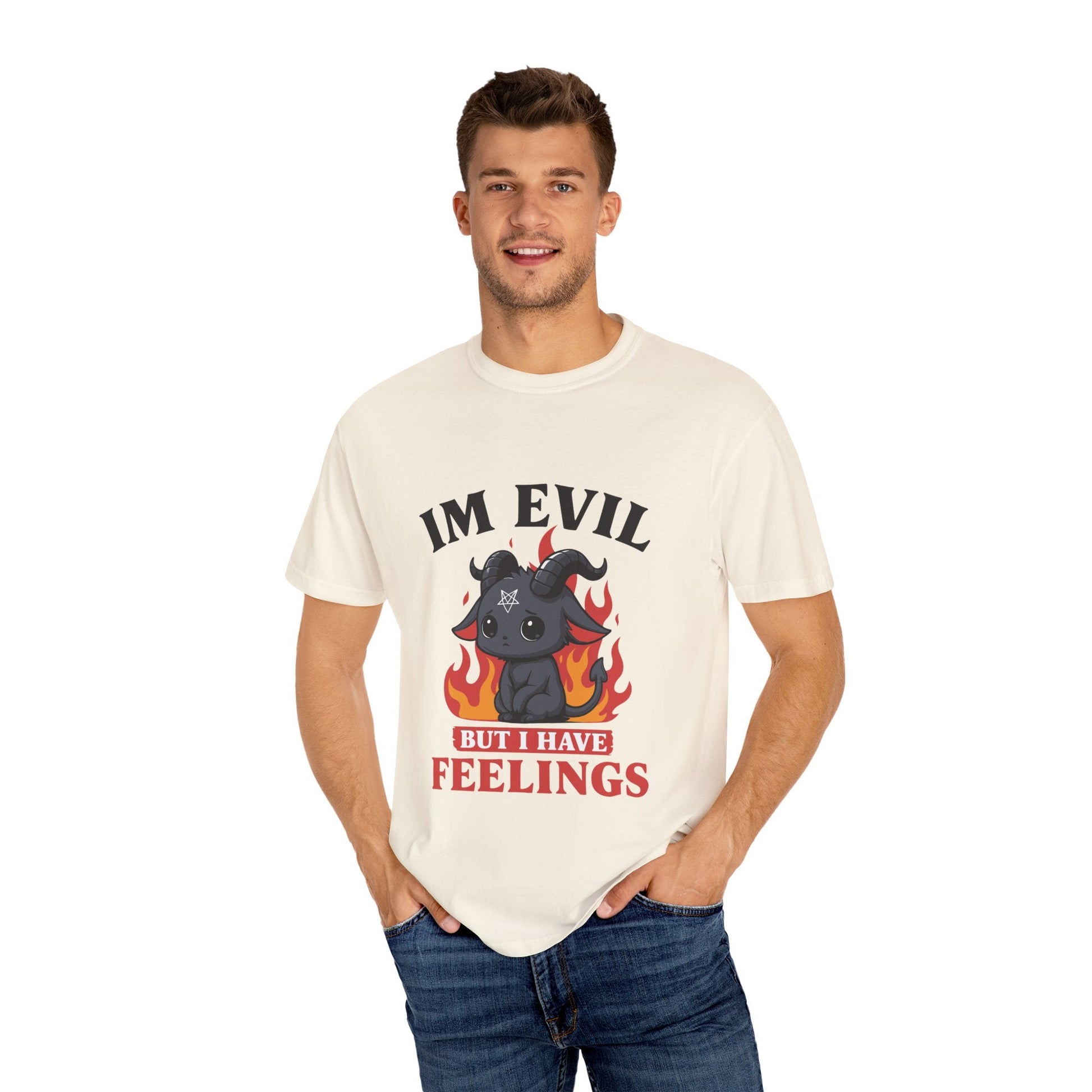 Dyed T-shirt – Snazzy Evil Edition Printify