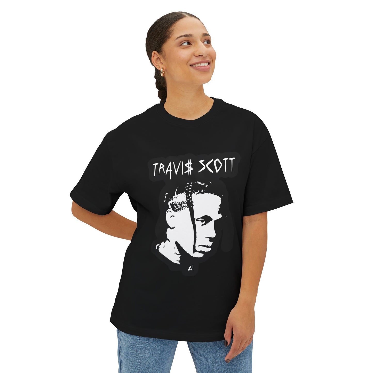 Neon Mirage Unisex Oversized Boxy Tee - snazzymerch