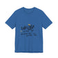 Golden Wolf Energy Unisex jersey short sleeve tee Printify