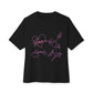 Signature Autograph – Oversized Boxy Tee Printify